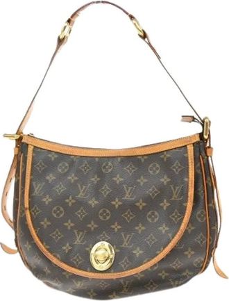 Louis Vuitton Pre-owned Shoulder Bags, female, Brown, Size: ONE SIZE Pre-owned Canvas Shoulder Bag