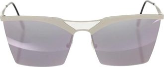 Frankie Morello Occhiali da sole Clubmaster - - Accessories - Donna - Grigio - ONE SIZE