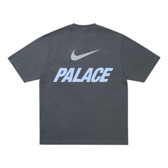 Nike x Palace Font Swoosh T-Shirt Charcoal P28NTS001