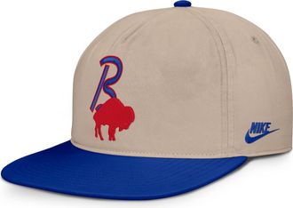 Nike Buffalo Bills Rewind Pro Nike Mens NFL Adjustable Hat in Brown | NF570IKZ81V-SF5