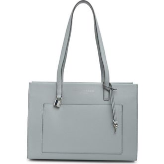 Marc Jacobs Leather Work Tote Bag in Rock Grey at Nordstrom Rack