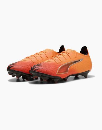 Puma Mens Ultra 6 Carbon Firm Ground Football Boots - Orange - Size: 10.5