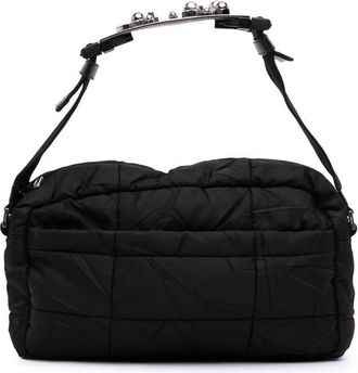 Prada Pre-owned Prada Quilted Tessuto Messenger Bag HVRAZIK8XXP27VOG