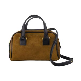 Ami Georges Small Bowling Bag - Bags - Mujer - Marr&oacute;n - ONE SIZE