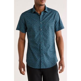 Rodd & Gunn Stephens Island Woven Shirt in Indigo at Nordstrom Rack, Size Xx-Large