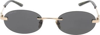 Gucci Gafas de sol cuadradas - Accessories - unisex - Negro - ONE SIZE