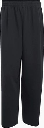 adidas Mens Solid Patterned Wide Fit Sweatpants - Black - Size: 29/28/32/Regular/34
