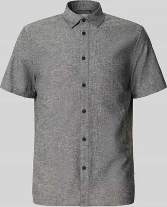 Blend Regular Fit Freizeithemd mit Kentkragen Modell ABAN in Anthrazit, Gr&ouml;&szlig;e XXL