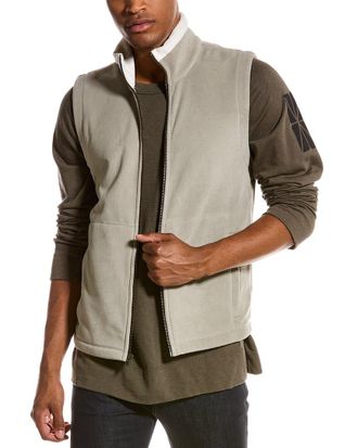 James Perse Micro Fleece Shell Vest