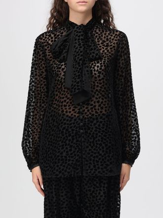 Emporio Armani Camicia in tulle animalier Emporio Armani