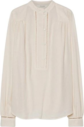 Pomandere Mujer, Blusas y Camisas, Beige, Talla: M