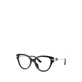 Dolce & Gabbana Glasses, female, Black, Size: 53 MM Dg3438 501 Eyeglasses