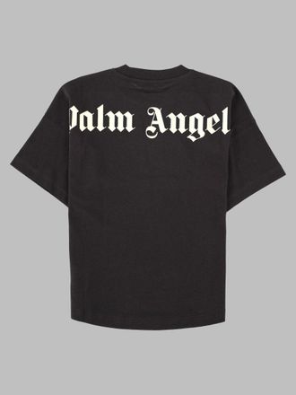 Palm Angels Cotton Jersey T-Shirt - Black