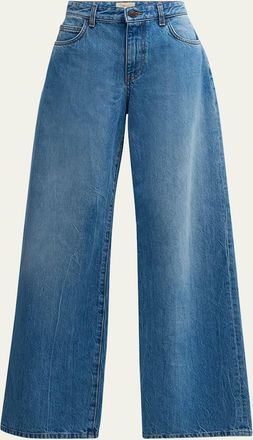 The Row Eglitta Mid-Rise Straight-Leg Jeans