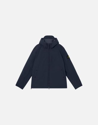 Stone Island Mens Stone Island Soft Shell With Primaloft Navy Jacket - Size: Regular/36