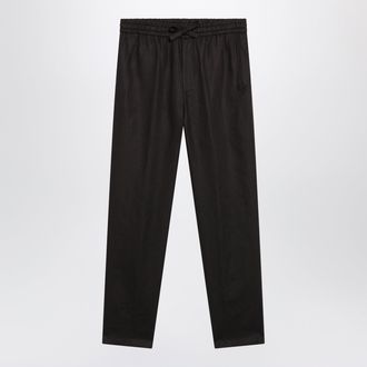 Dolce & Gabbana Drawstring trousers in brown cotton