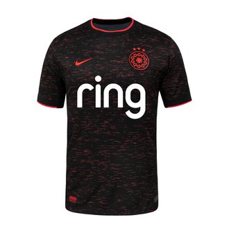 Nike Sophia Wilson Portland Thorns FC 2025 Stadium Away Nike Mens Dri-FIT NWSL Replica Jersey in Black | P35556PTSW-BBC