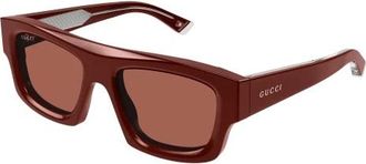 Gucci Brown Square Mens Sunglasses GG1926S 003 53