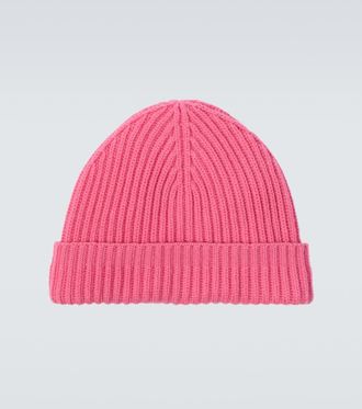 Umit Benan Paradiso ribbed-knit cashmere beanie