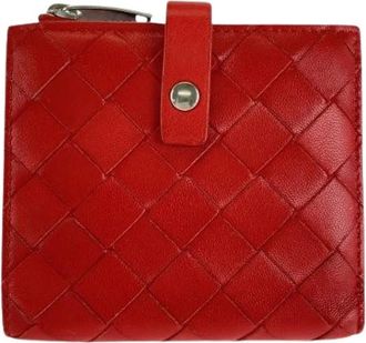 Bottega Veneta Pre-owned Wallets, female, Red, Size: ONE SIZE Pre-owned Vintage Wallet