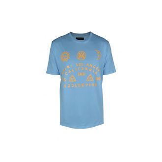 Amiri Hombre, Camisetas, Azul, Talla: L