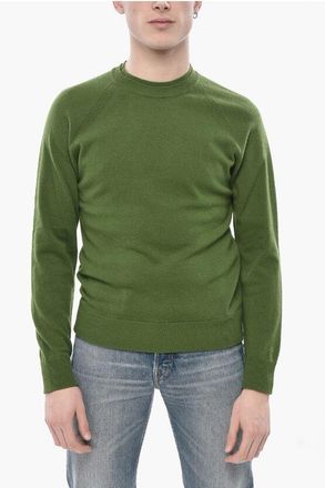 Paolo Pecora Solid Crewneck Sweater size M