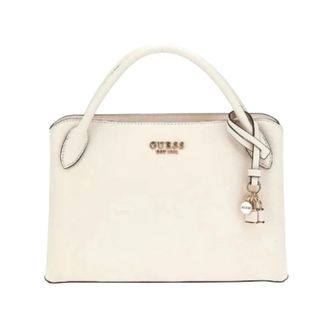 Guess Handbags, female, Beige, Size: ONE SIZE Fedana Elite Satchel