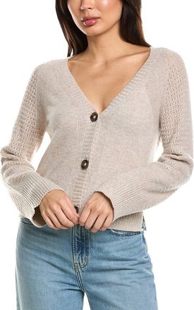 Brodie Natalie Deep V Cashmere Cardigan