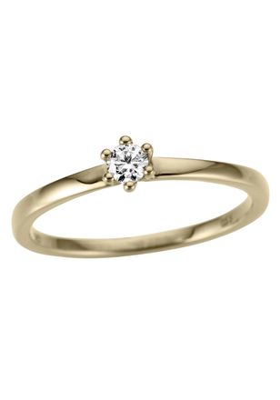 Firetti Goldring &raquo;Schmuck Geschenk Gold 333 Damenring Verlobungsring Goldring Solit&auml;r&laquo;