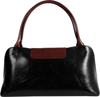 Versace Vivian Leather East/West Shoulder Bag