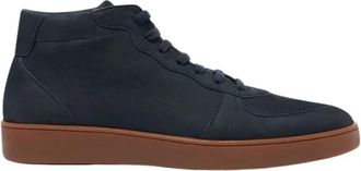 Scarosso Augusto Sneakers - Heren - Sneakers - Blauw - 45 EU - Leer - Schoenen