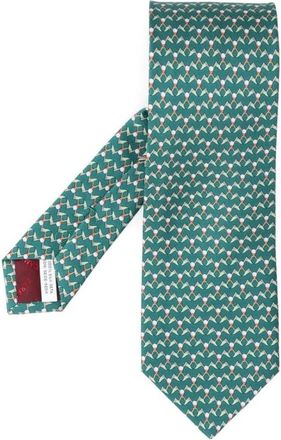 Ferragamo Uomo, Accessori, Verde, Taglia unica, new