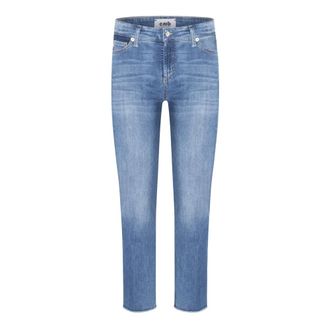 Cambio Jeans, Dames, Blauw, XL, Denim, Slim-fit Jeans