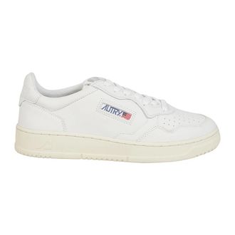 Autry Medalist Low - Heren - Sneakers - Wit - 39 EU - Katoen - Schoenen