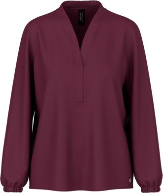 Marc Cain Vloeiende Blouse - Dames - Blouses - Paars - 2XL - Overhemden
