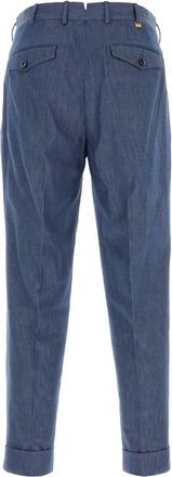 Pantaloni Torino Cotton Trousers - Blue