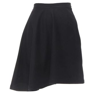 Comme Des Gar&ccedil;ons Comme des Garcons wool felt asymmetric flared skirt