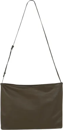 Cortana Tassen, Dames, Groen, ONE Size, Leer, Amalia Crossbody Tas