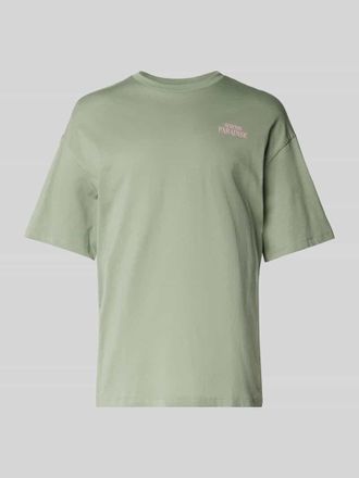 Jack & Jones T-Shirt mit Label-Print in Mint, Gr&ouml;&szlig;e S