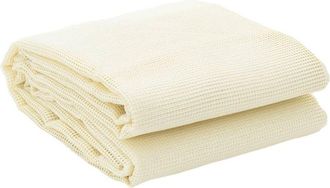 vidaXL Tappeto da Tenda Crema 4x3 m - Vidaxl