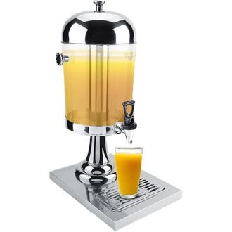 OEM Dispensador De Bebidas Fr&iacute;as Y Calientes De 8 Litros, Contenedor De Zumo De Acero Inoxidable, Servidor De Zumo, M&aacute;quina Dispensadora De Bebidas Para B