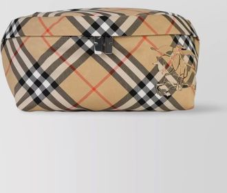 Burberry check polyester fanny pack