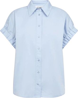 Co'Couture Overhemden, Dames, Blauw, S, Tops