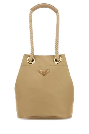 Prada Light Brown Mariner Bucket Bag