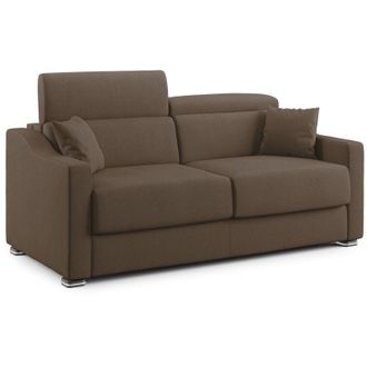 Divani.Store Amber Sof&aacute; Cama Convertible Con Tela Desmontable 171 Cm (mat. 120x197) Marr&oacute;n