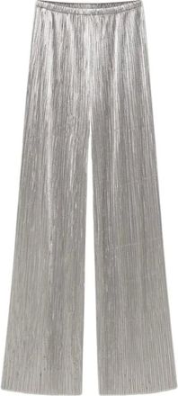 Forte_Forte My Pants Pliss&eacute; Trousers - Trousers - Mujer - Gris - S