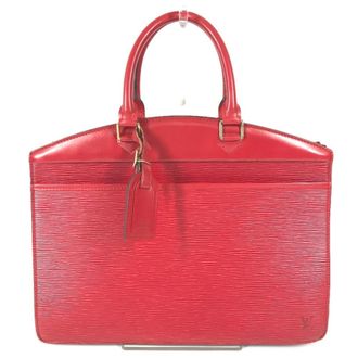Louis Vuitton Castilian Red Galle Red Color Epi Leather Handbag Tote Bag (Pre-Owned)