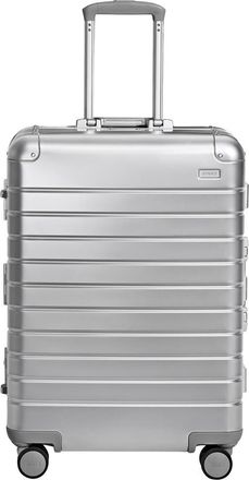 AwAy The Medium Suitcase: Aluminum Edition in Silver at Nordstrom