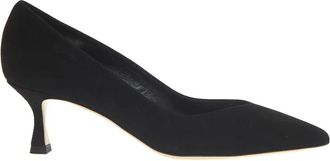 Ninalilou Zwarte Pump Hakken - 55mm - Dames - Pumps - Zwart - 35 EU - Schoenen