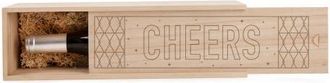 True CHEERS! Wood Wine Box at Nordstrom